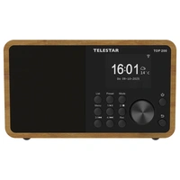 Telestar TOP 200 Holz Internet Kofferradio Internet, DAB+, UKW Bluetooth®, USB, WLAN, AUX Holz Telestar TOP 200 Holz Internet Kofferradio Internet, DAB+, UKW Bluetooth®, USB, WLAN, AUX Holz