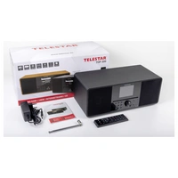 Telestar TOP 300 Schwarz Internet CD-Radio Internet, DAB+, UKW USB, WLAN, Internetradio, DAB+, CD, Bluetooth®, AUX Inkl Telestar TOP 300 Schwarz Internet CD-Radio Internet, DAB+, UKW USB, WLAN, Internetradio, DAB+, CD, Bluetooth®, AUX Inkl