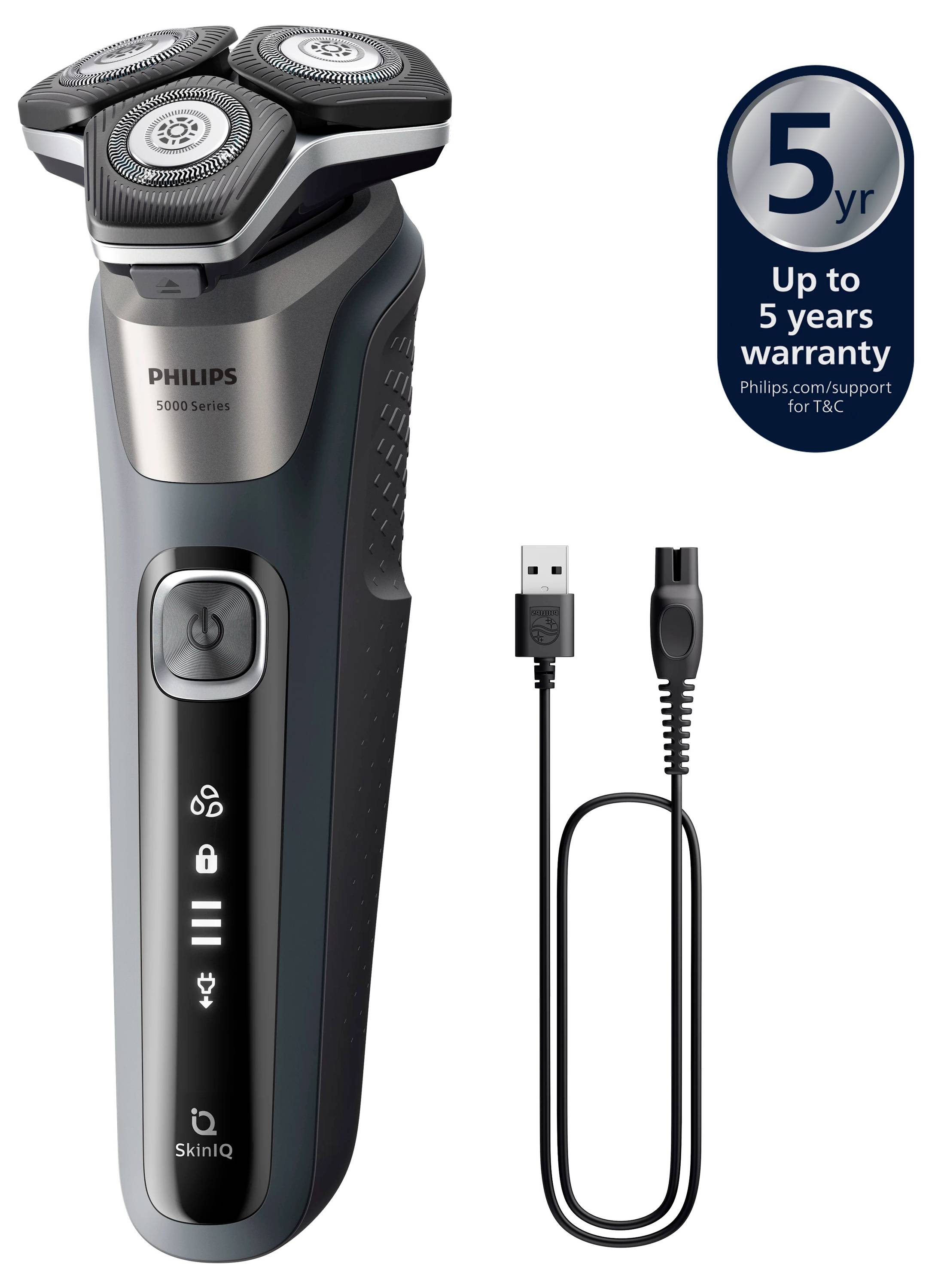 Philips S5887/10 S5887/10 Rotationsrasierer Grau