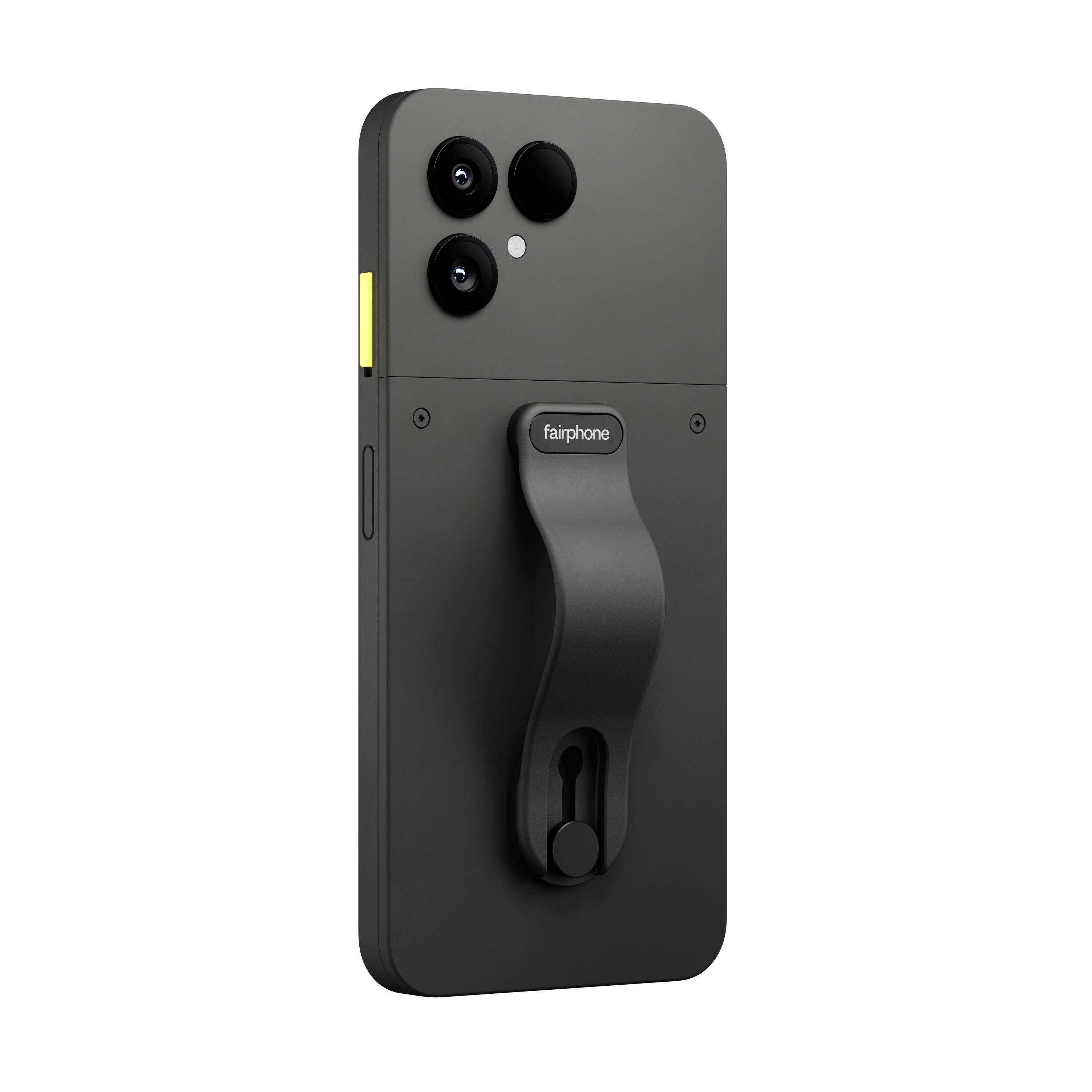 Fairphone Card Holder Fingerschlaufe Schwarz Passend für Handy-Modell: Fairphone (Gen. 6)