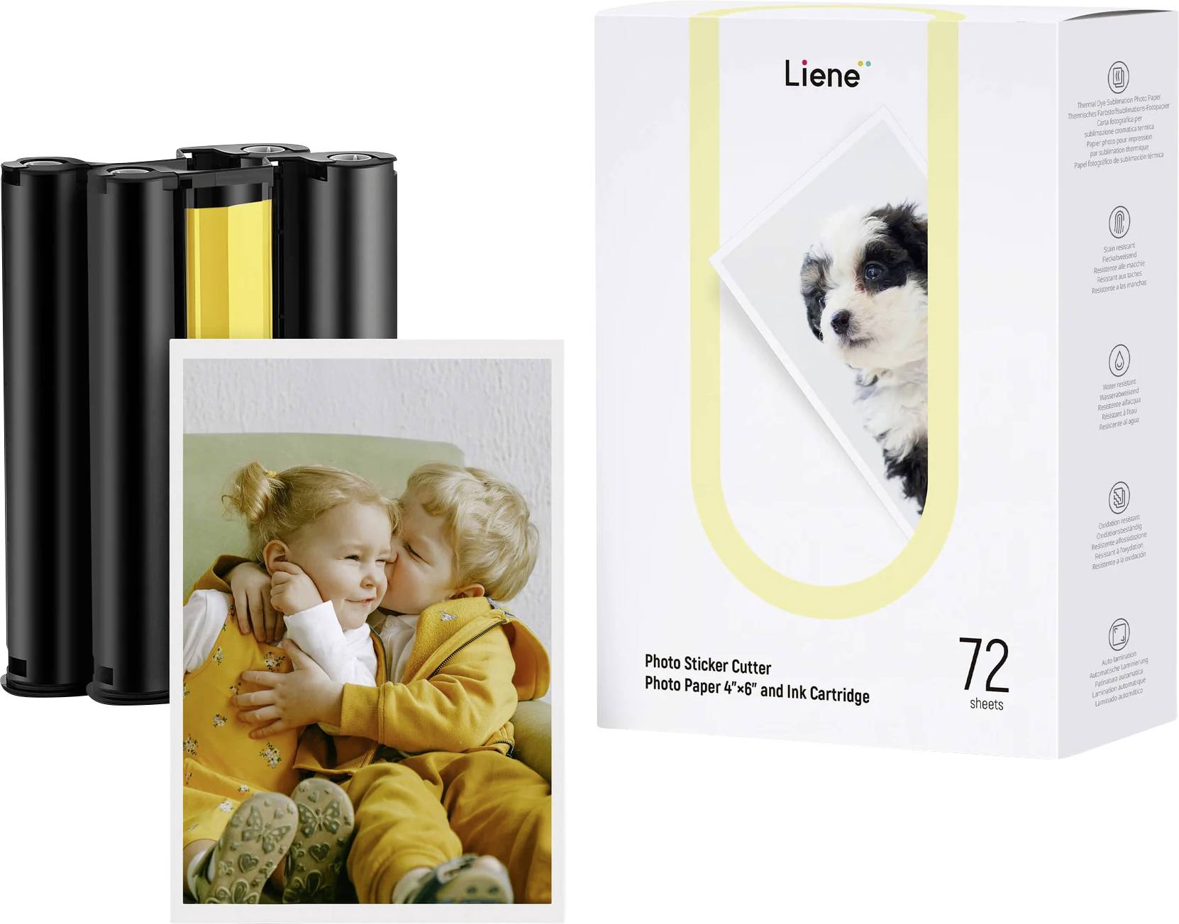 Liene PR001-65009 Fotopapier 10 x 15cm 1 Set