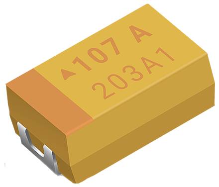 AVX TAJB106K010RNJ Tantal-Kondensator 10 V/DC 10 % (L x B x H) 3.5 x 2.8 x 1.9 mm