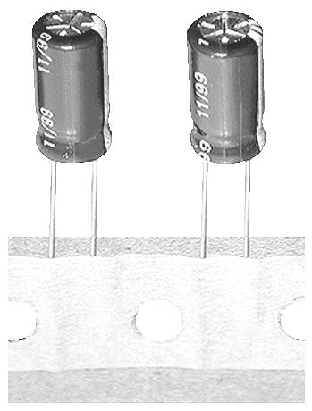Kemet Elektrolyt-Kondensator radial bedrahtet 50 V/DC 20%
