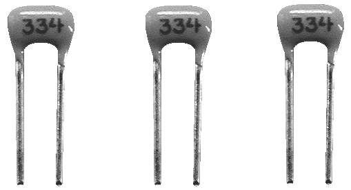 Kemet Keramik-Kondensator radial bedrahtet 63 V/DC 20% (L x B x H) 3.8 x 2.5 x 5.3mm