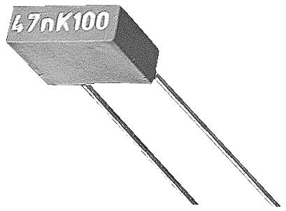 Kemet MKT-Folienkondensator radial bedrahtet 63 V/DC, 40 V/AC 10% (L x B x H) 7.2 x 5.0 x 10.0mm