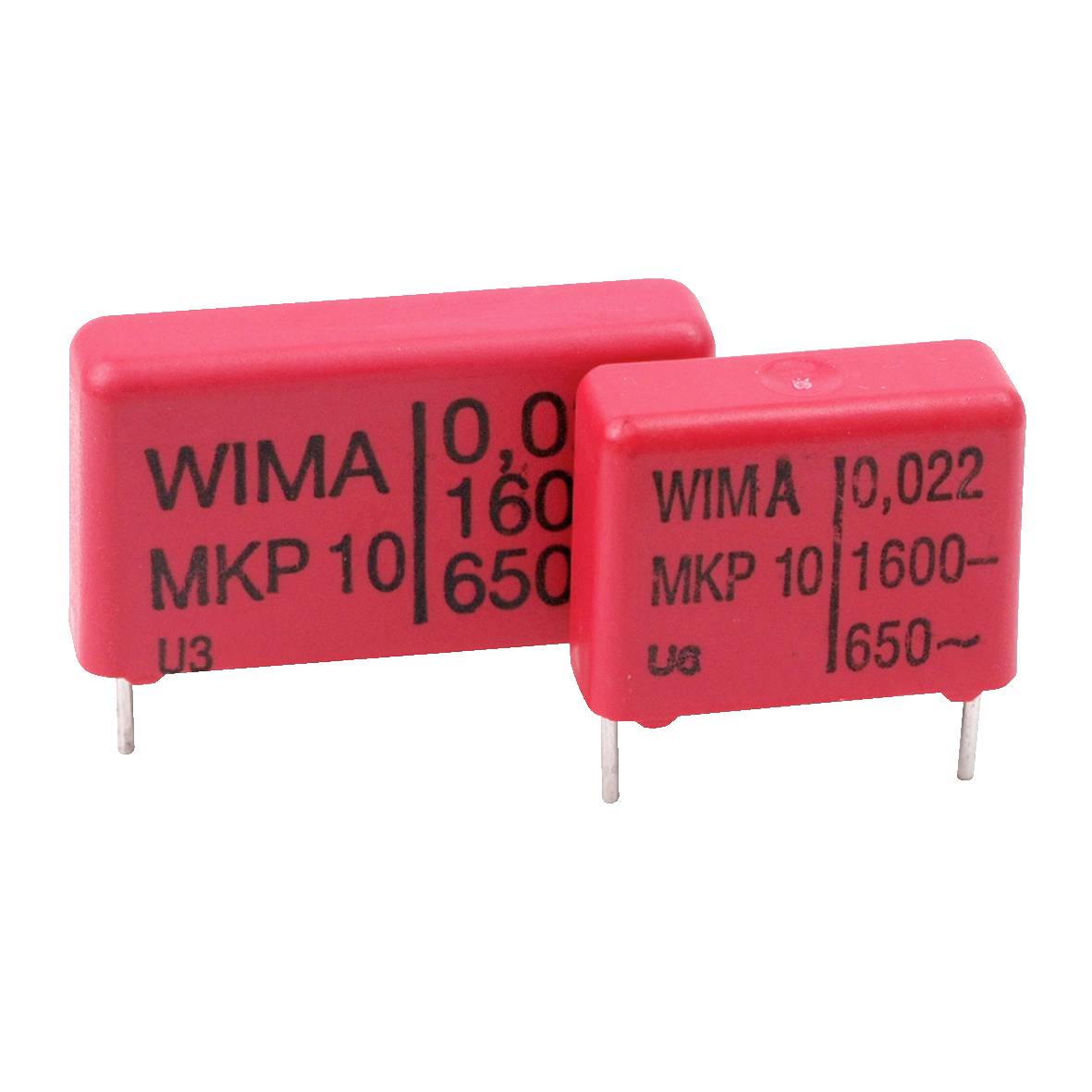 Wima MKP-Folienkondensator radial bedrahtet 1000 V/DC, 600 V/AC 10% (L x B x H) 18.0 x 6.0 x 12.5mm