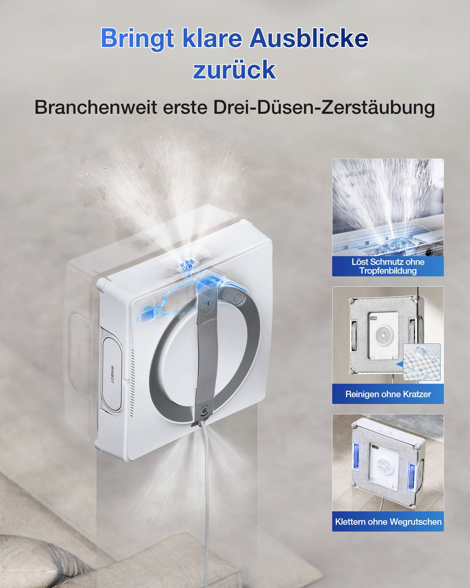 ECOVACS WINBOT W2 PRO Fensterreinigungsroboter