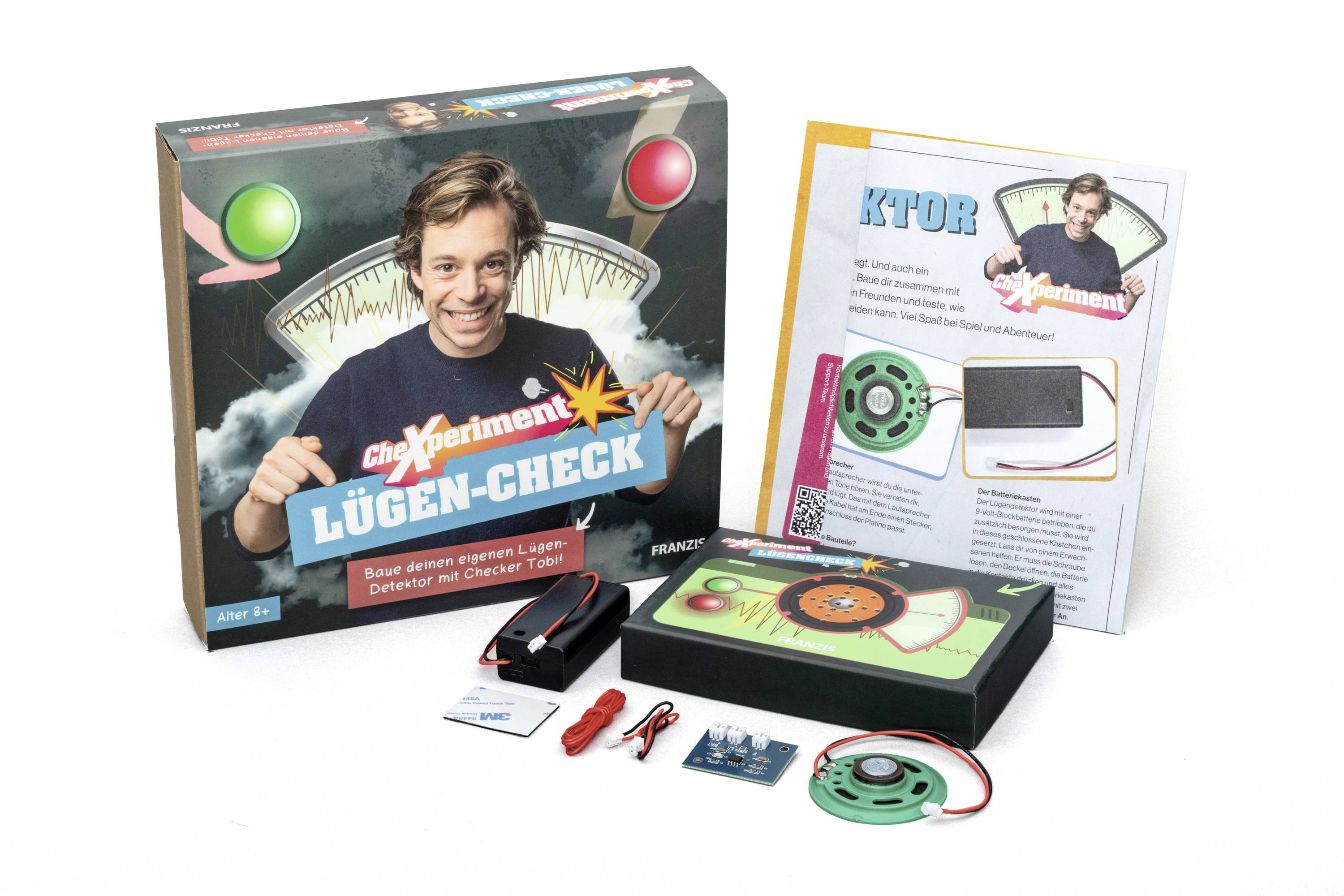 FRANZIS 67258 Bausätze, Experimente Experimentierkasten ab 8 Jahre