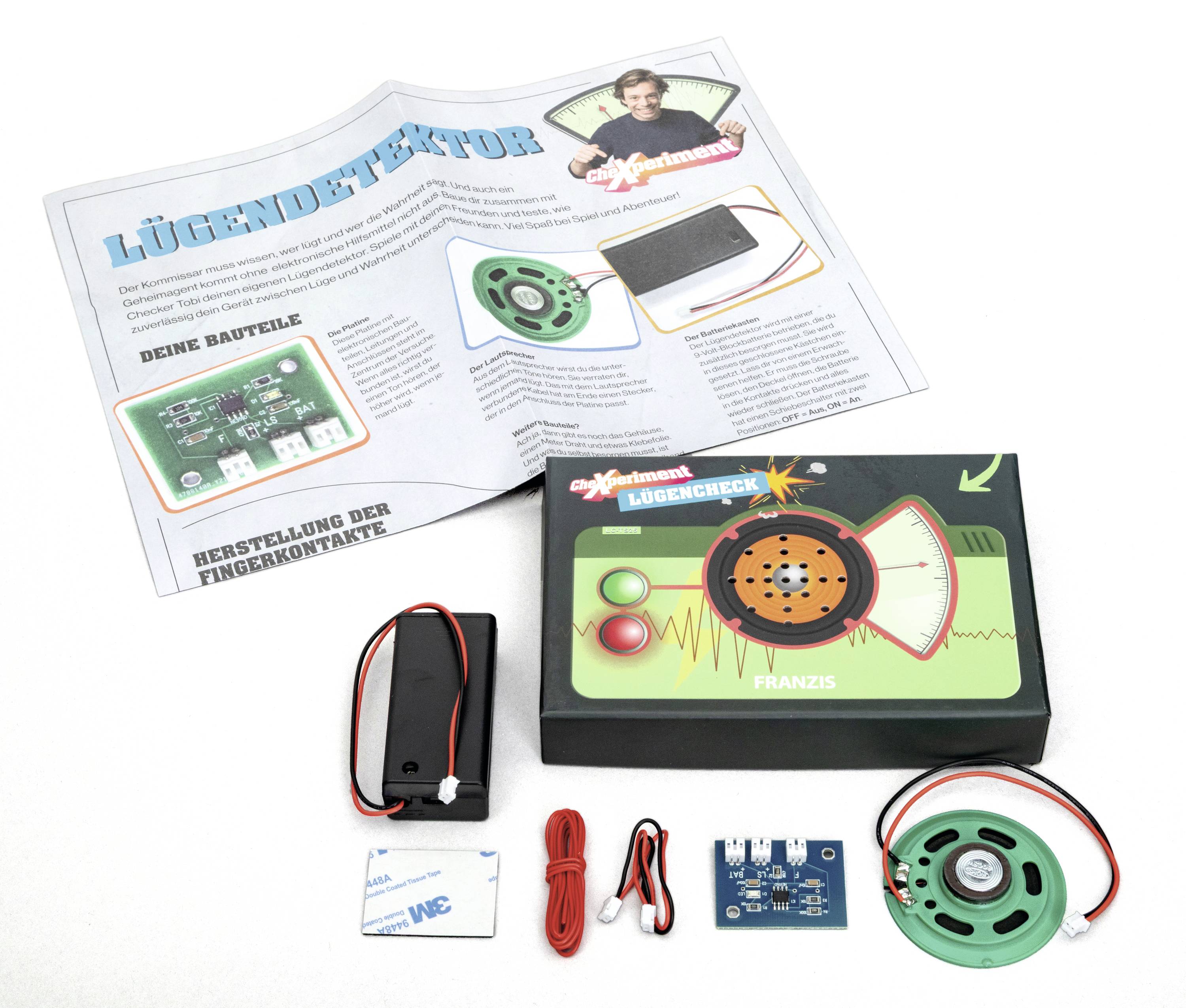 FRANZIS 67258 Bausätze, Experimente Experimentierkasten ab 8 Jahre