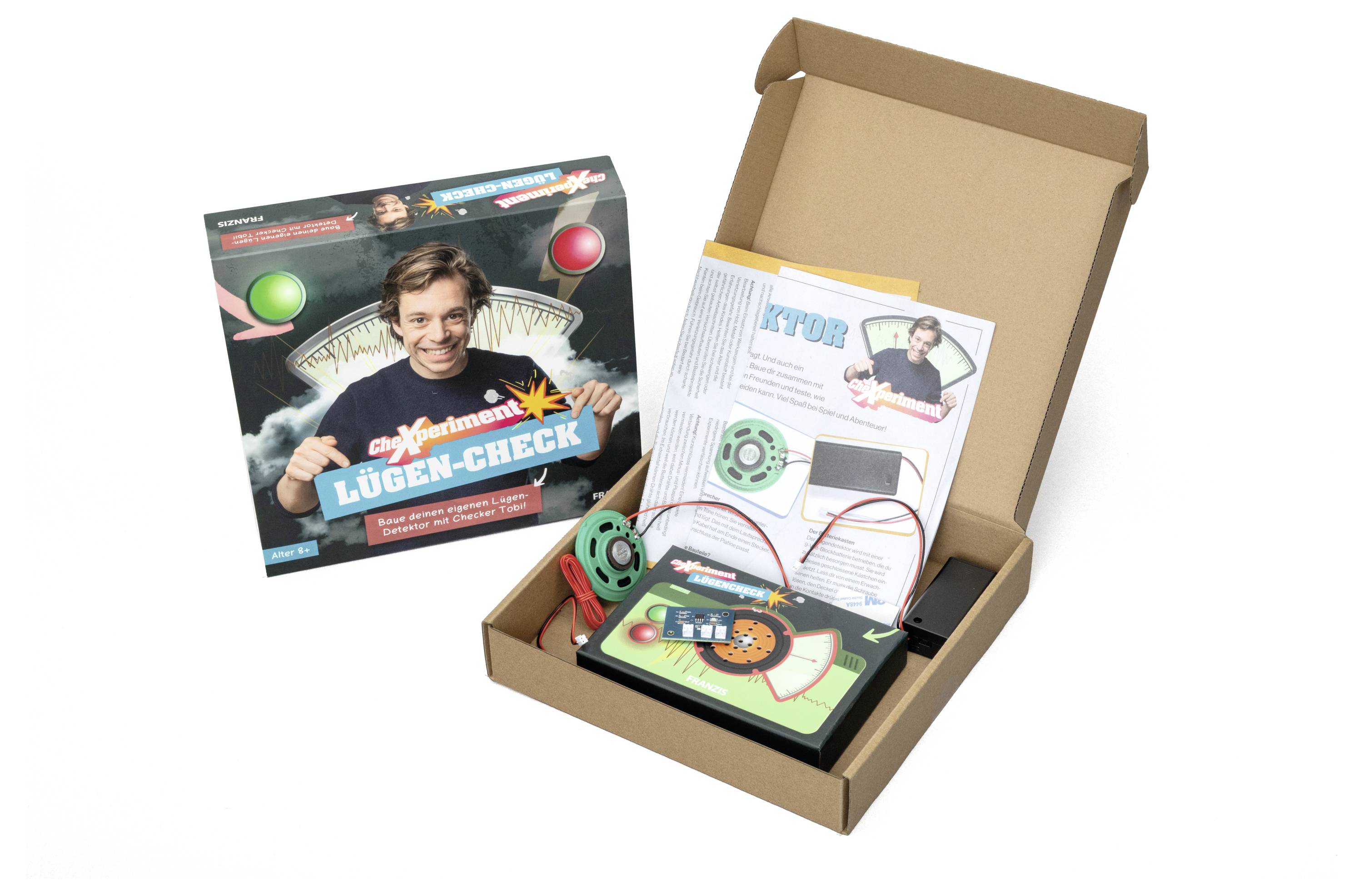 FRANZIS 67258 Bausätze, Experimente Experimentierkasten ab 8 Jahre