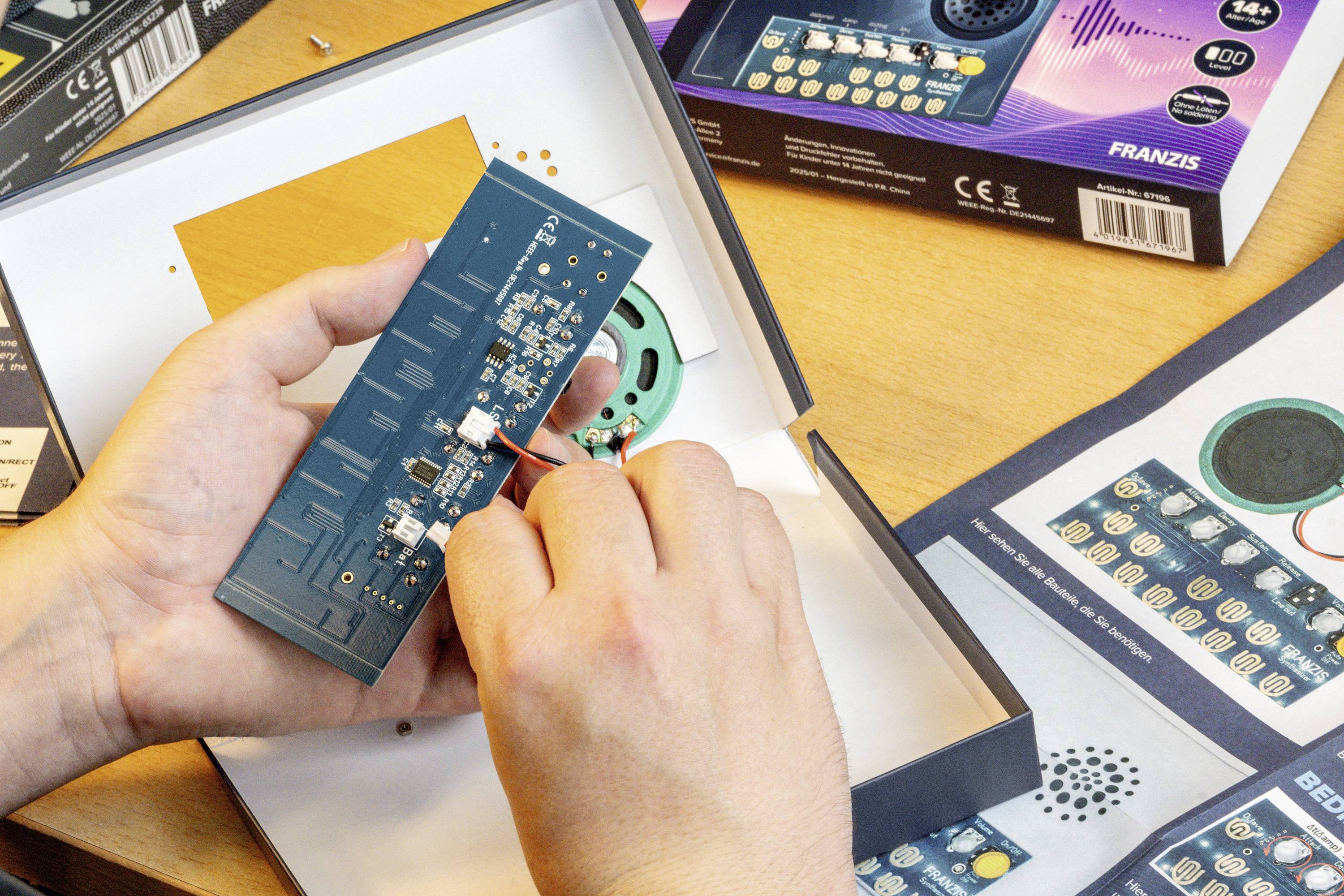 FRANZIS 67196 Experimentierkasten ab 14 Jahre