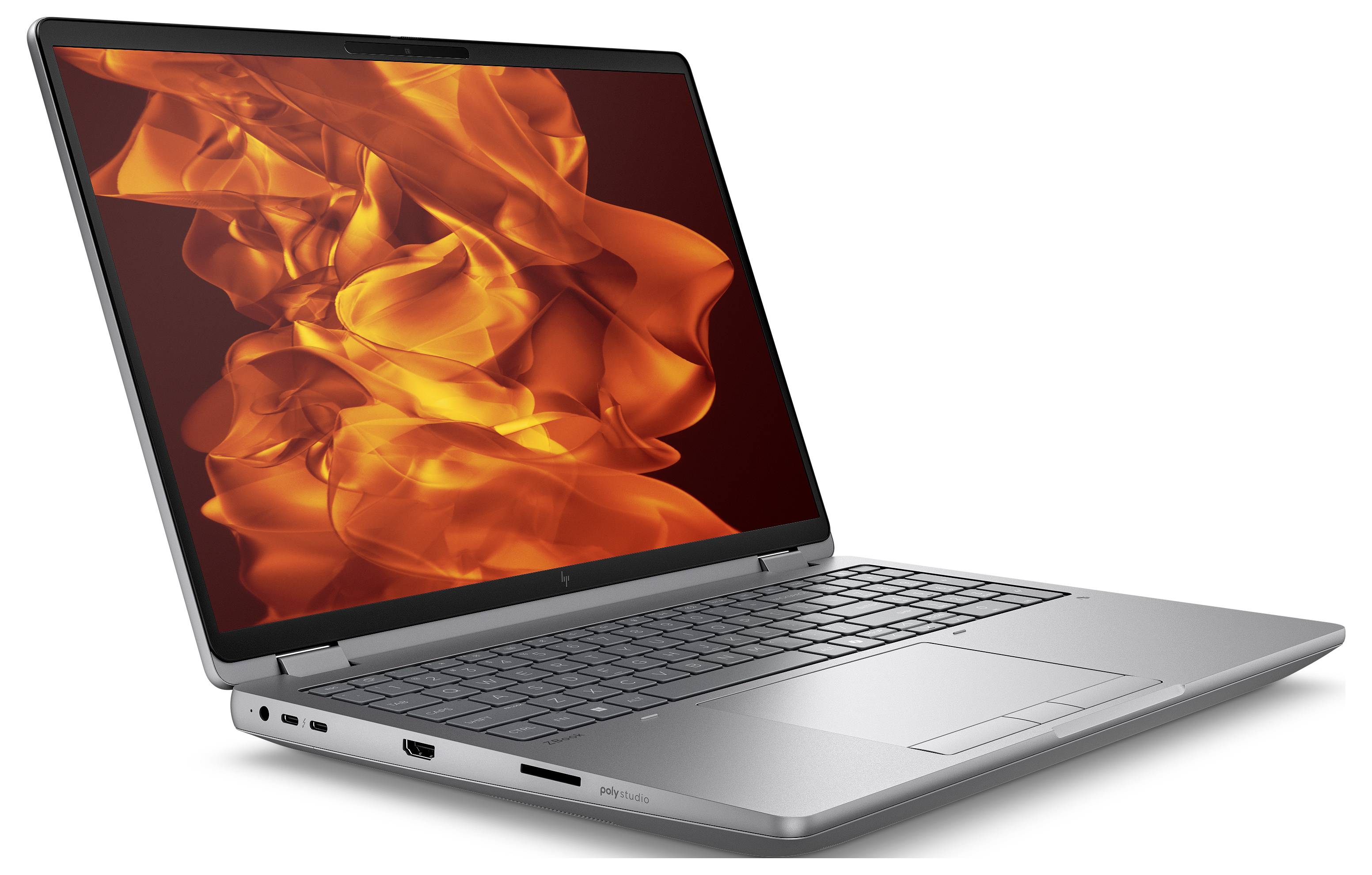 HP Workstation Notebook ZBook Fury 40.6cm (16 Zoll) WUXGA Intel® Core™ Ultra 7 255HX 32GB RAM Deutsch, QWERTZ Intel GDDR7 Silber 9