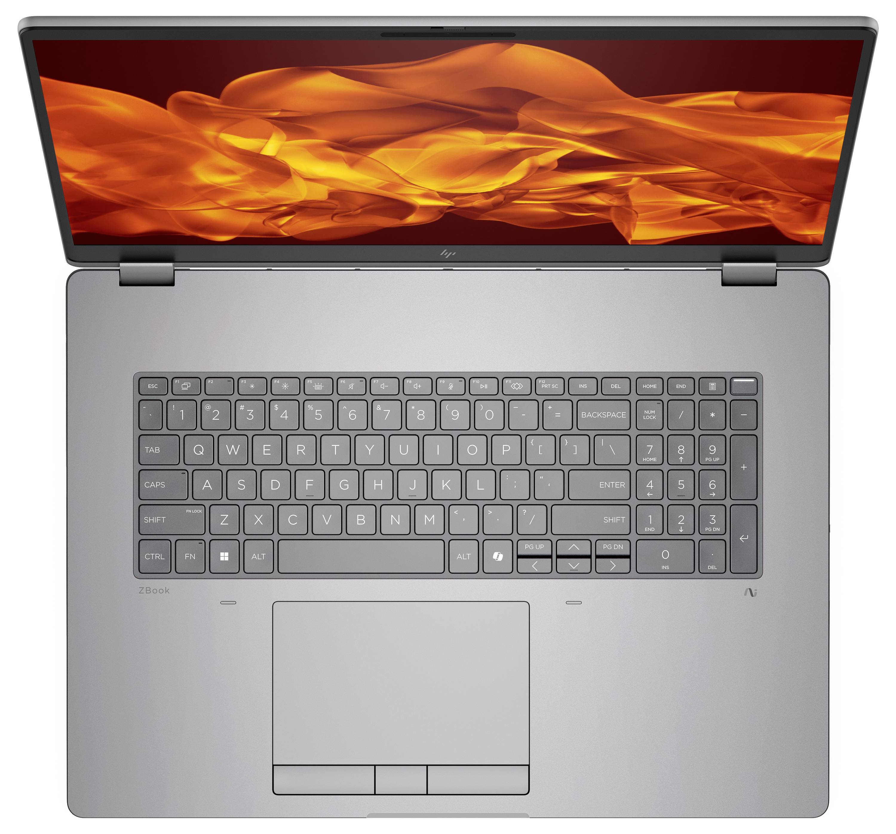 HP Workstation Notebook ZBook Fury G1i 45.7cm (18 Zoll) WQXGA Intel® Core™ Ultra 7 255HX 32GB RAM 1TB SSD Deutsch, QWERTZ Intel