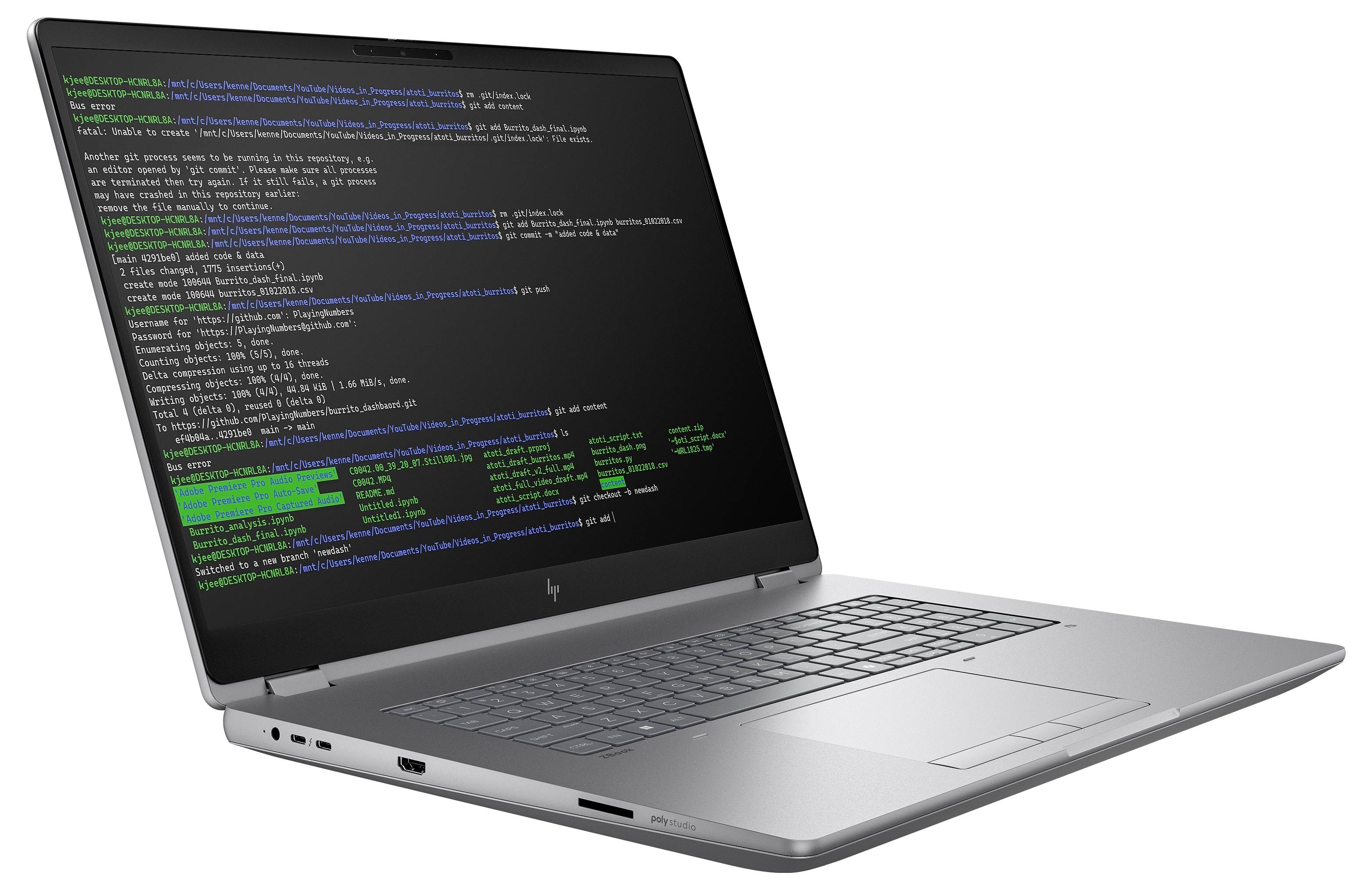 Ein Laptop, der Codezeilen auf seinem Bildschirm anzeigt, der wahrscheinlich für Programmier- oder Codierungsaufgaben verwendet wird.