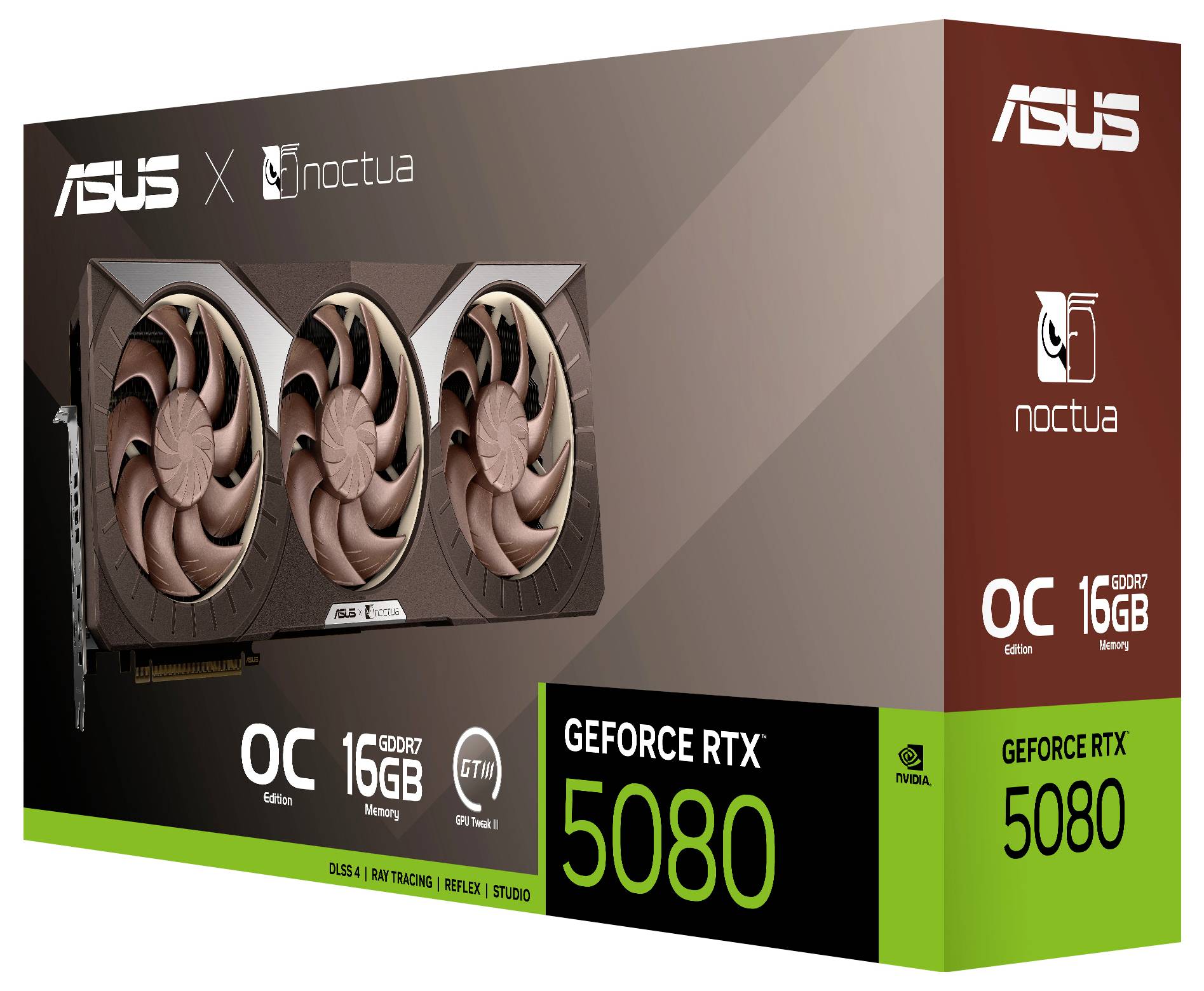 Asus Grafikkarte Nvidia GeForce RTX 5080 GeForce RTX 5080 16 GB GDDR7-RAM PCIe, HDMI®, DisplayPort