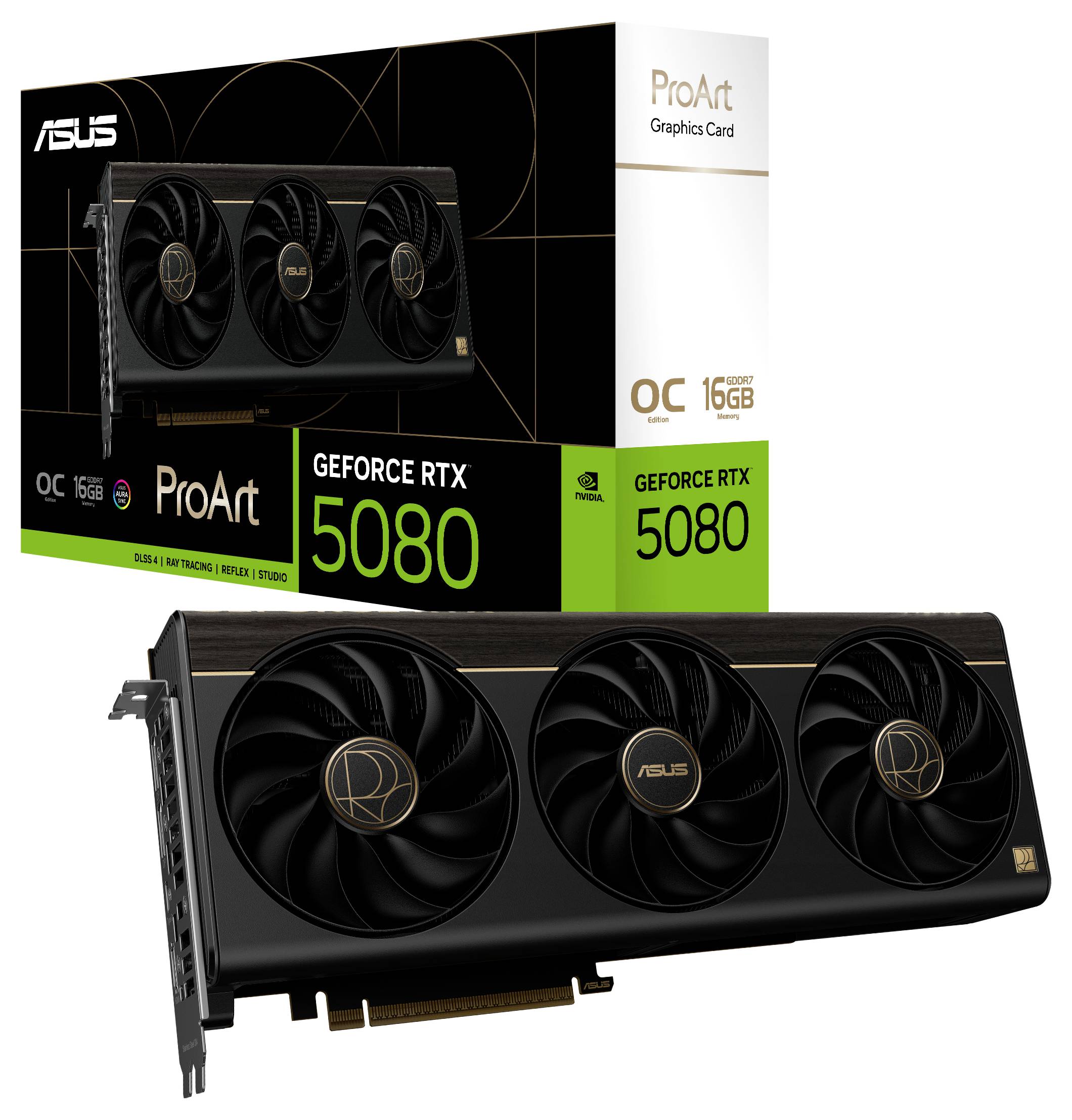 Asus Grafikkarte Nvidia GeForce RTX 5080 GeForce RTX 5080 16 GB GDDR7-RAM PCIe, HDMI®, DisplayPort