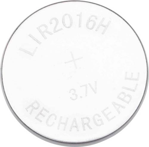 Akyga AKY1983 Knopfzellen-Akku LIR2016 Li-Ion 28 mAh 3.7 V 1 St.