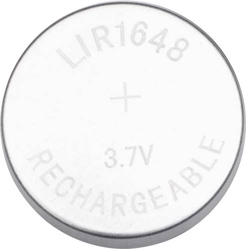 Akyga AKY1964 Knopfzellen-Akku LIR1648 Li-Ion 80 mAh 3.7 V 1 St.