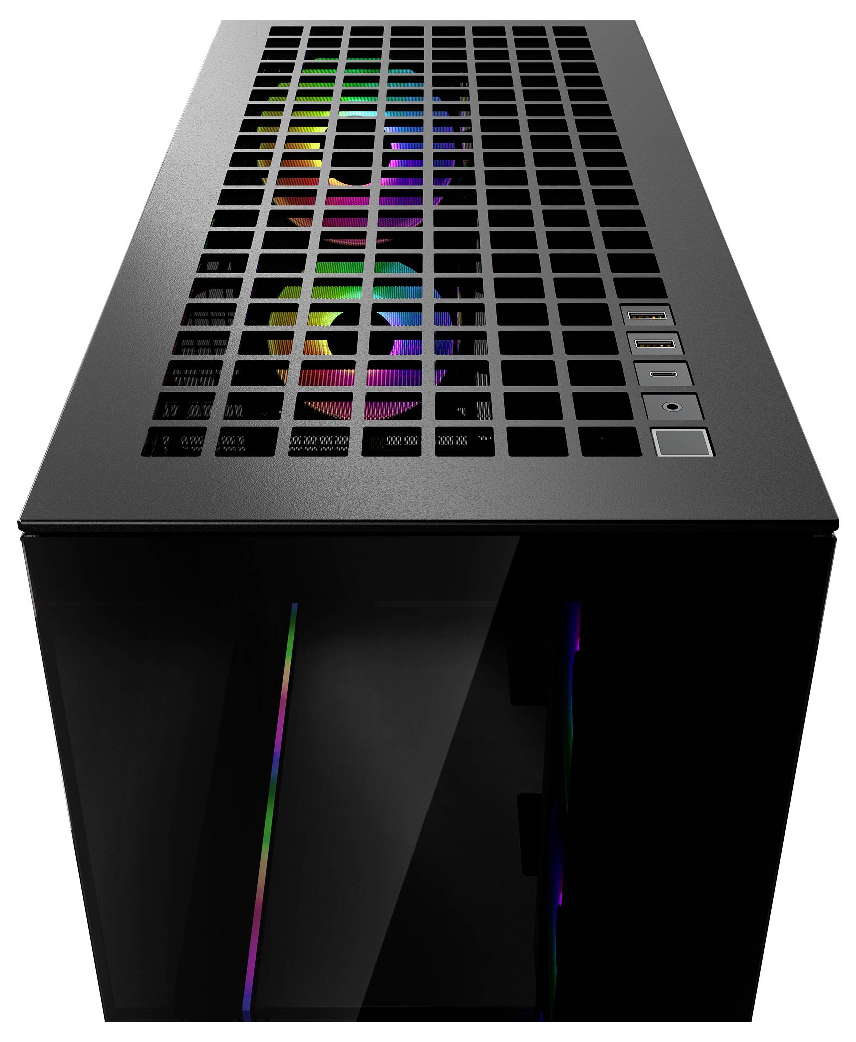 Arctic Xtender Mirror Midi-Tower PC-Gehäuse, Gaming-Gehäuse Schwarz
