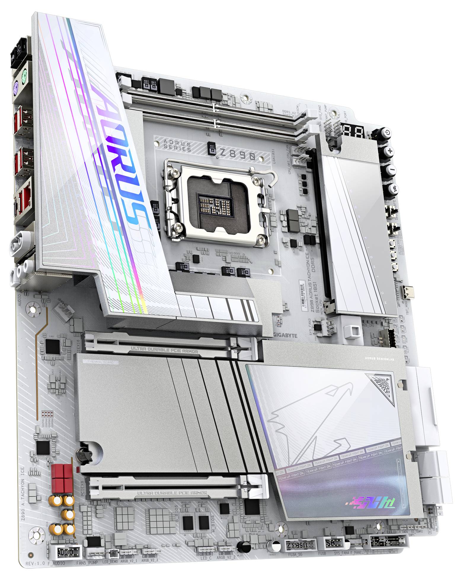 Gigabyte Z890 AORUS TACHYON ICE Mainboard Sockel (PC) Intel® LGA 1851 Formfaktor (Details) ATX Mainboard-Chipsatz Intel® Z890