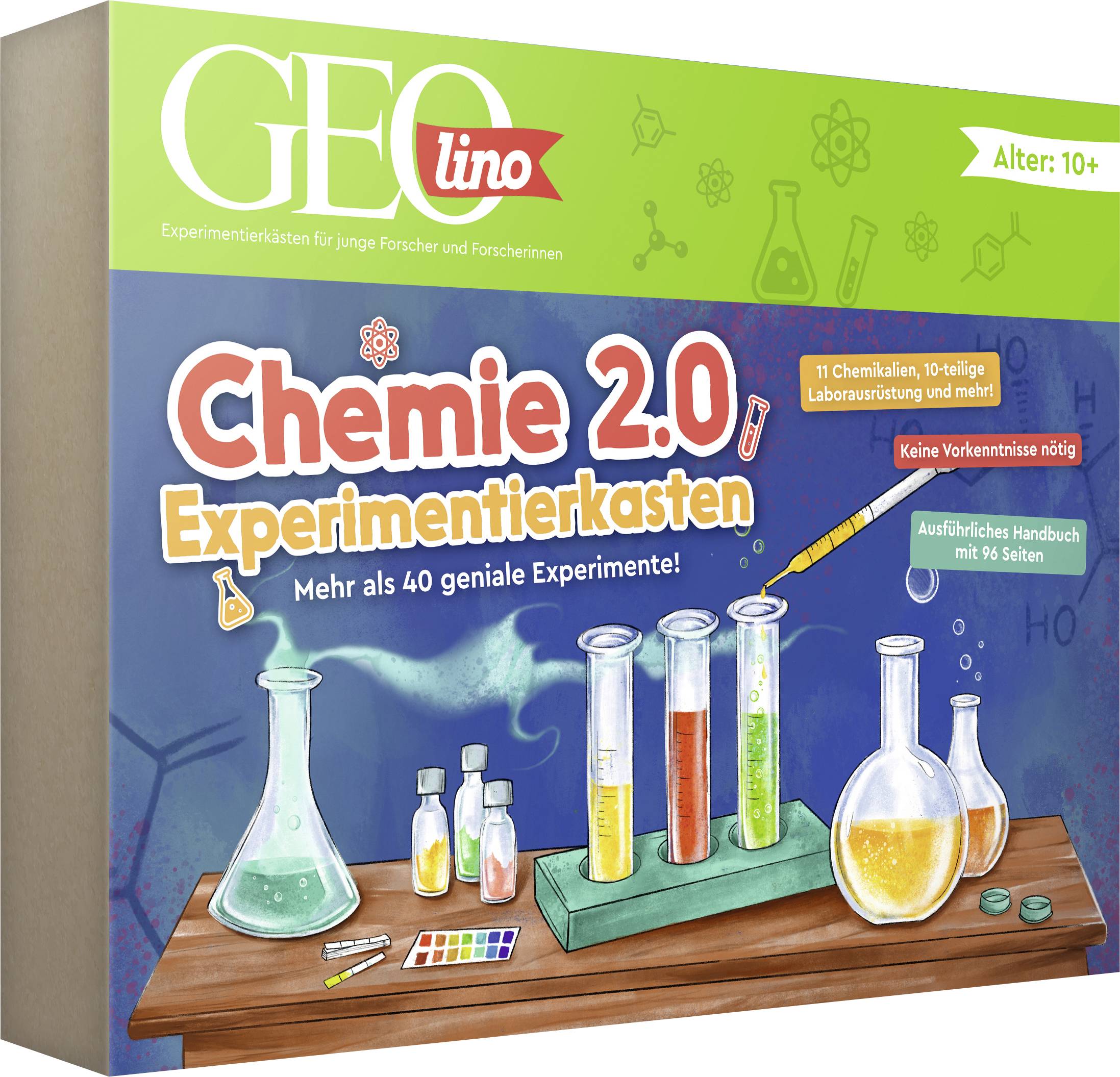 Geolino 67212 Experimente Experimentierkasten ab 10 Jahre