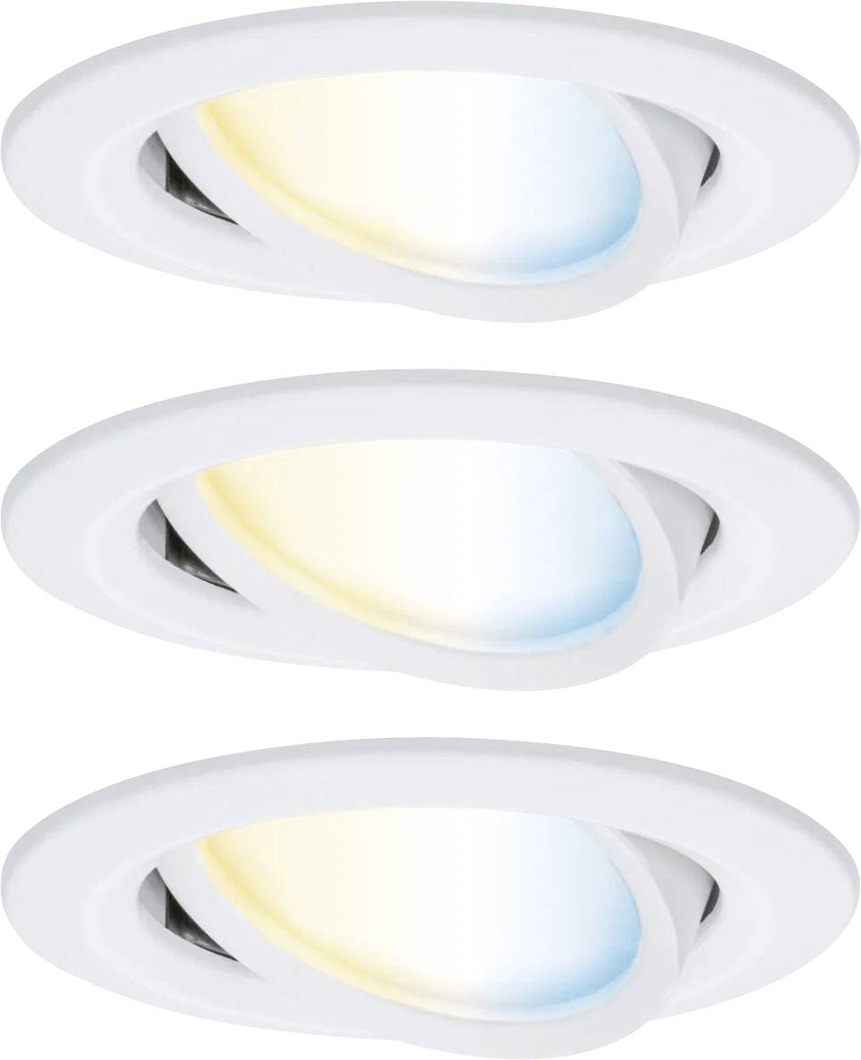 Paulmann 92440 LED-Deckenleuchte, LED-Einbauleuchte 6W Weiß (matt)