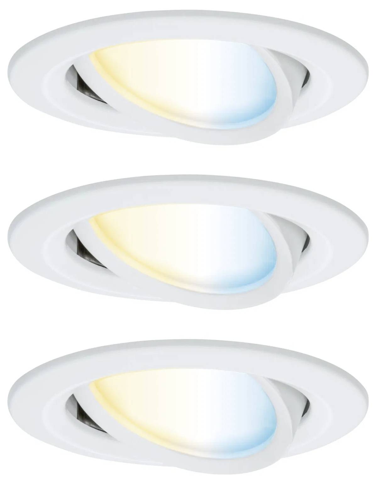 Paulmann 92440 LED-Deckenleuchte, LED-Einbauleuchte 6W Weiß (matt)