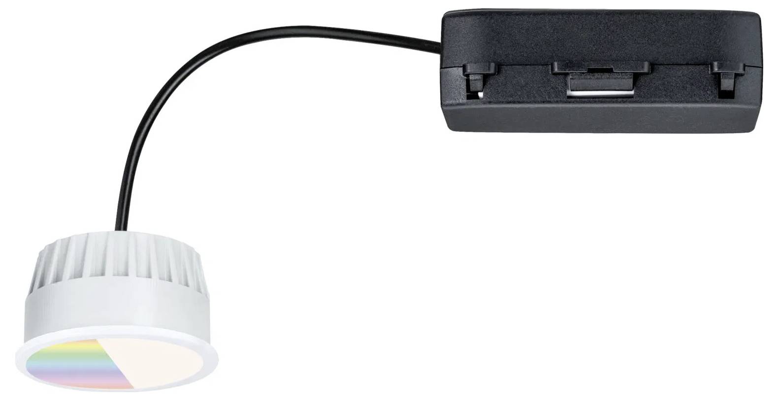 Paulmann 92452 LED-Deckenleuchte, LED-Einbauleuchte 6W Satin