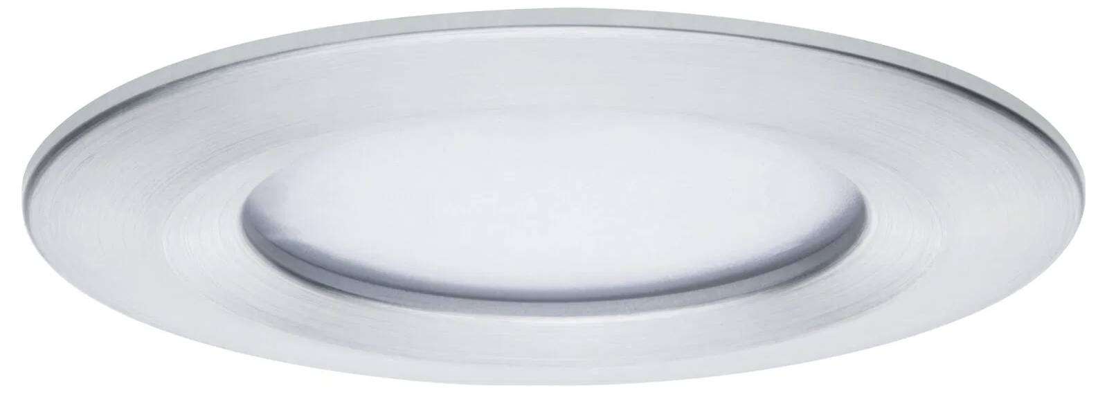 Eine runde, eingelassene Deckenleuchte mit elegantem, metallischem Finish, konzipiert für moderne Innenräume.