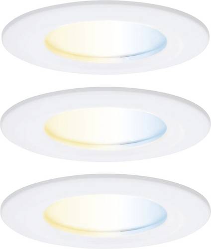 Paulmann 92442 LED-Deckenleuchte, LED-Einbauleuchte 6 W Weiß (matt)