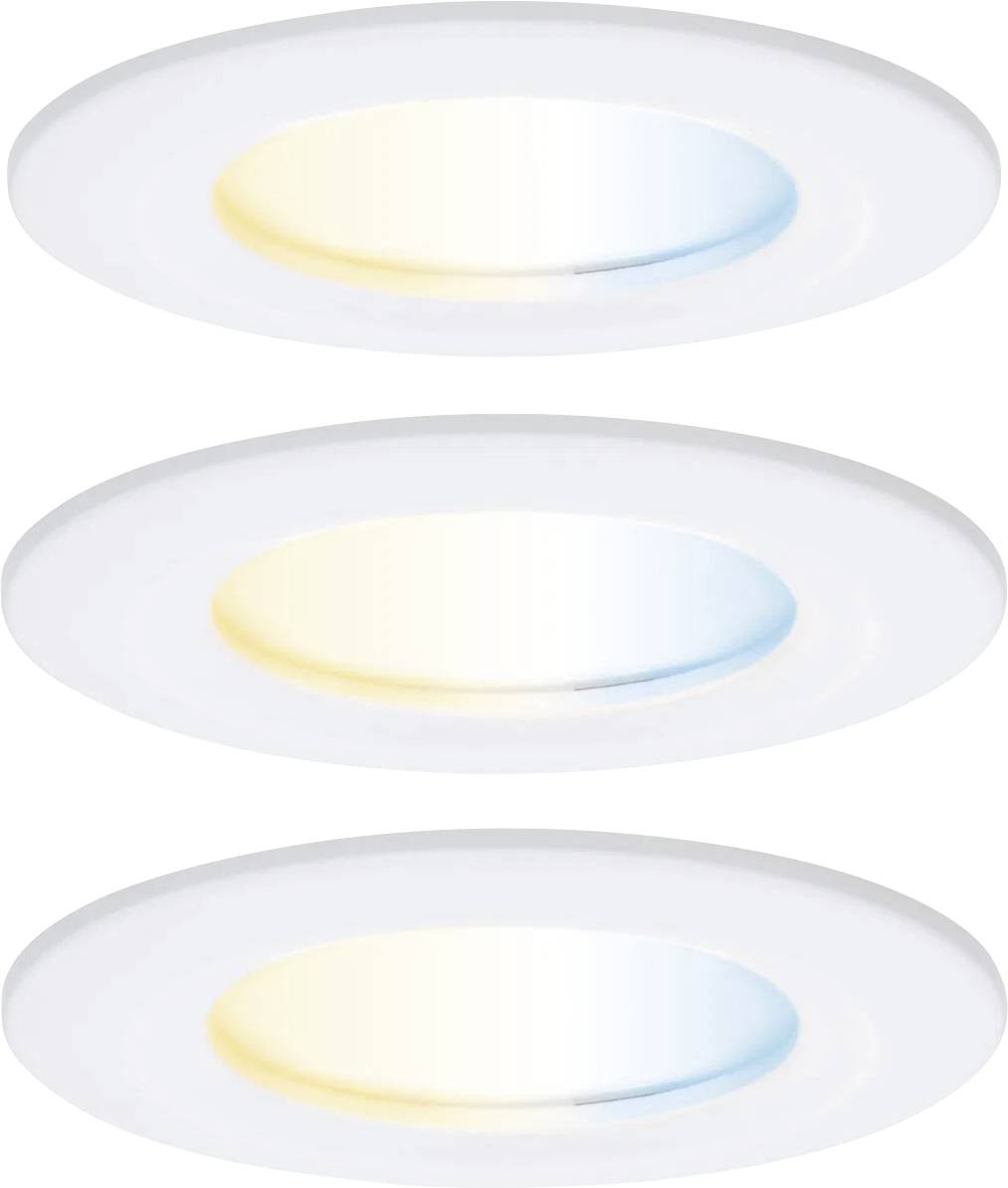Paulmann 92442 LED-Deckenleuchte, LED-Einbauleuchte 6W Weiß (matt)