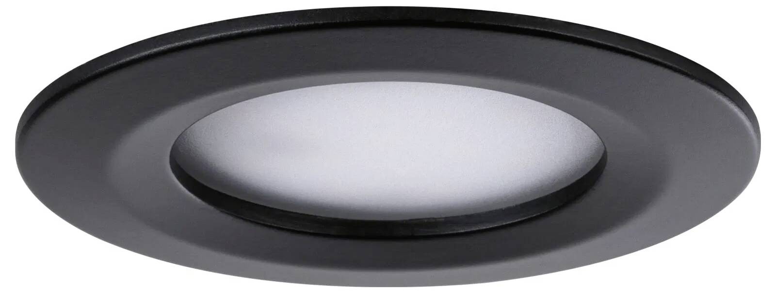 Paulmann 92446 LED-Deckenleuchte, LED-Einbauleuchte 6W Schwarz (matt)