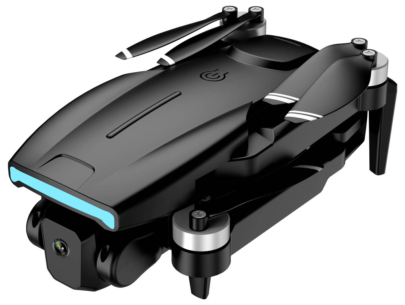 Denver DCW-3520 Quadrocopter Dual Kameraflug, FPV Race Schwarz