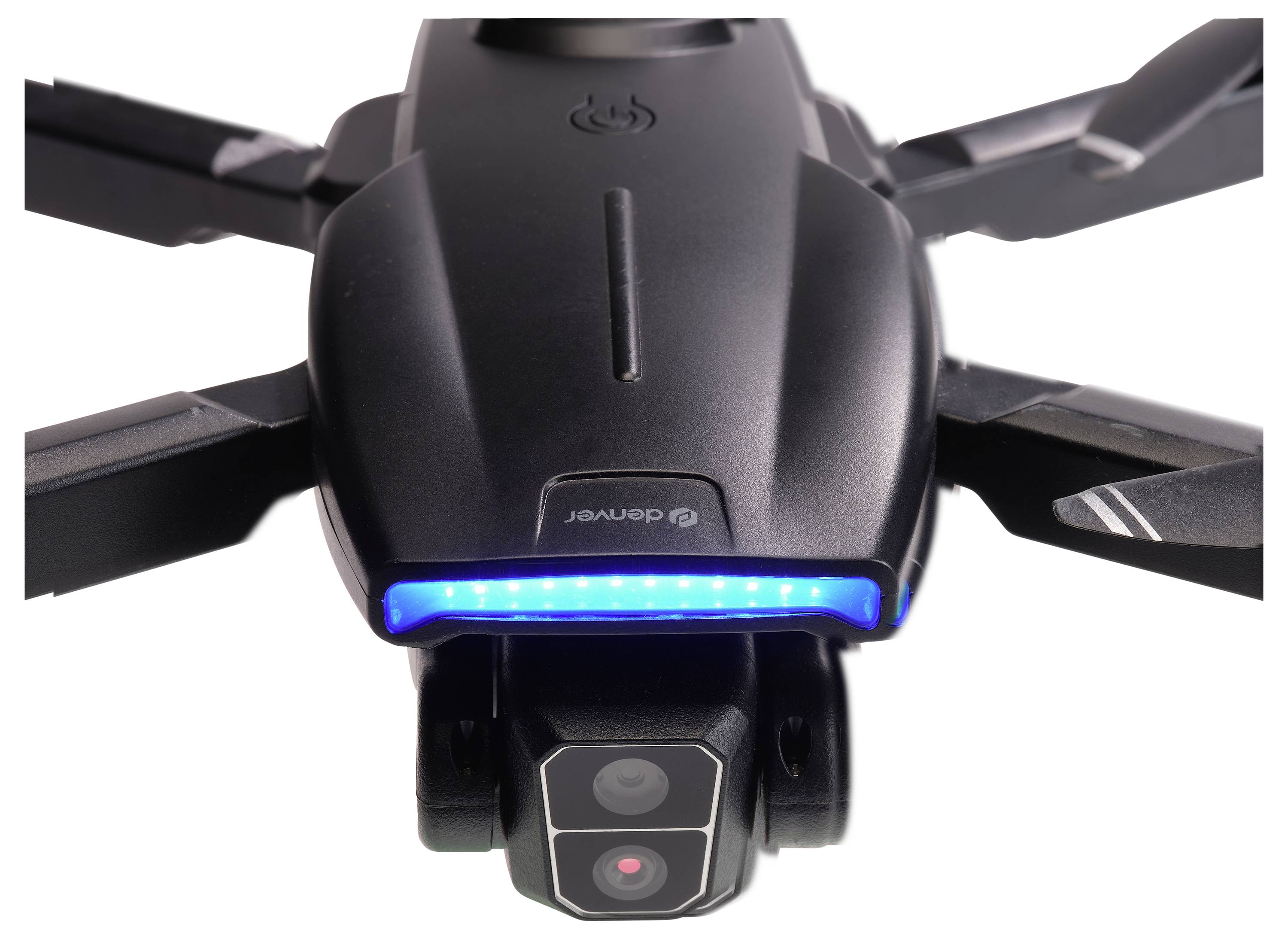 Denver DCW-3520 Quadrocopter Dual Kameraflug, FPV Race Schwarz