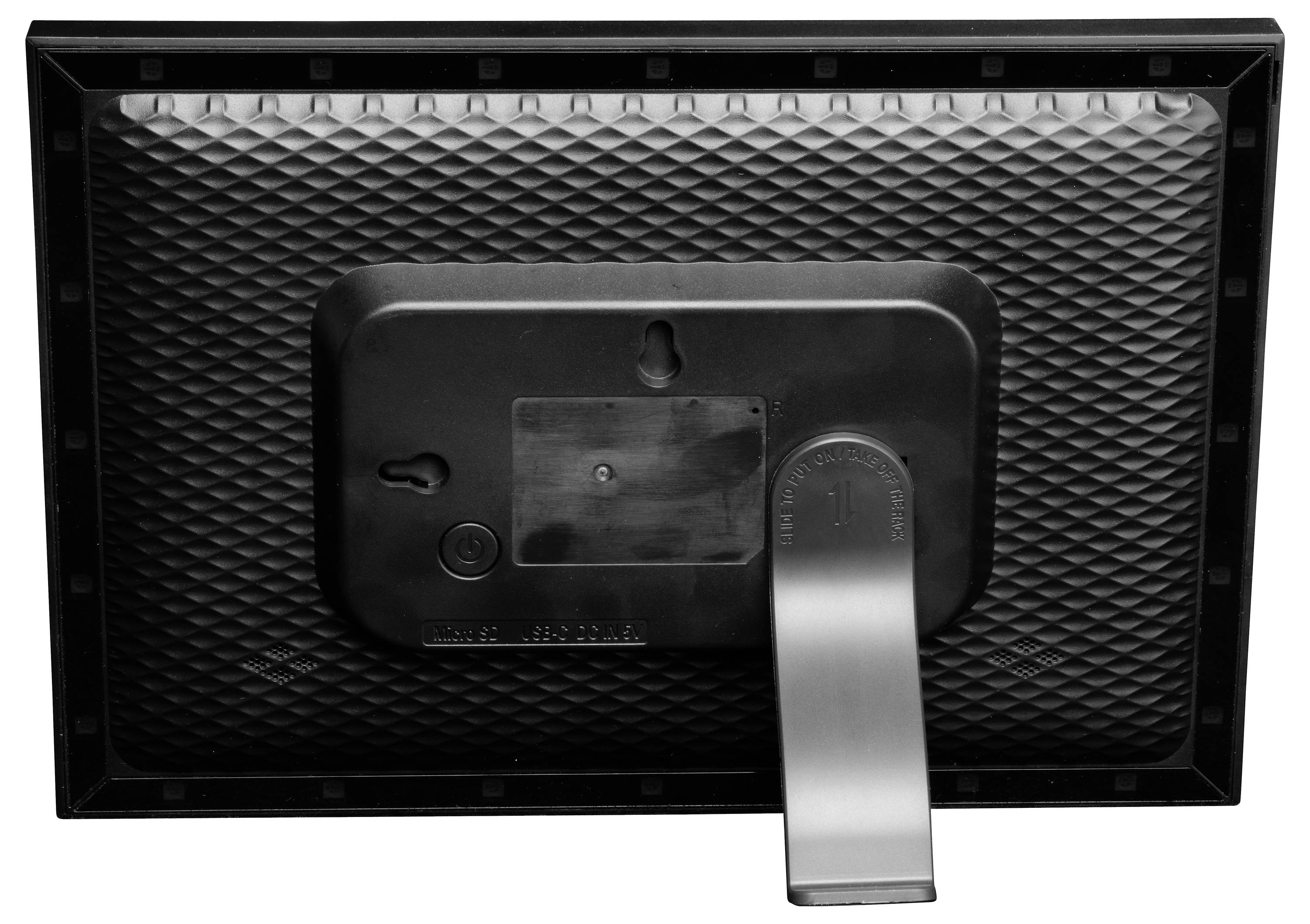 Denver PFF-1081 Digitaler Bilderrahmen 25.7cm 10.1 Zoll EEK: C (A - G) 1280 x 800 Pixel 16GB Schwarz