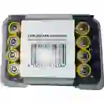 Varta Micro LR03 Batteriebox Alkali-Mangan 1200 mAh, 1300 mAh 1.5V 24St. Varta Micro LR03 Batteriebox Alkali-Mangan 1200 mAh, 1300 mAh 1.5V 24St.