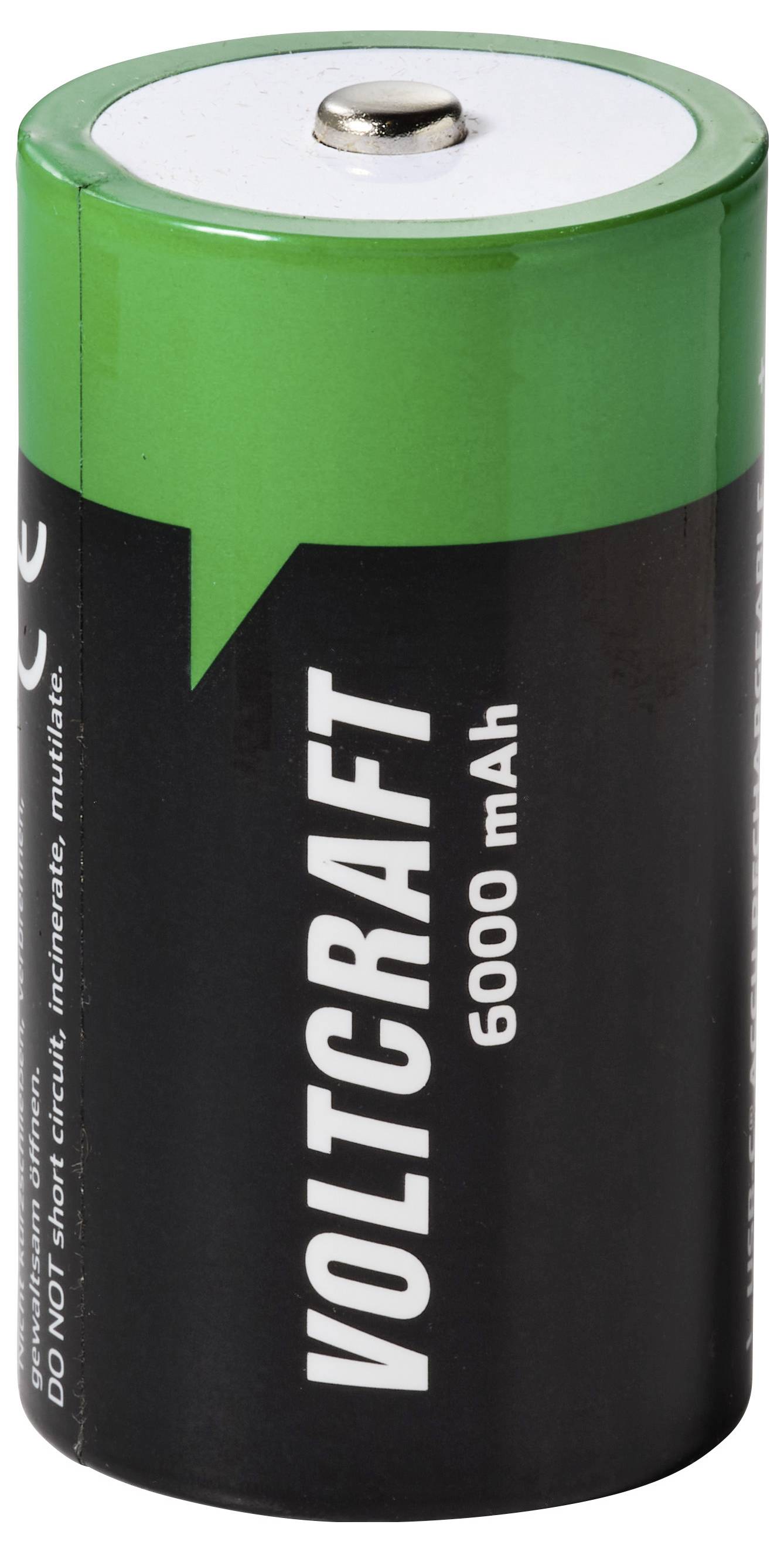 VOLTCRAFT Mono (D)-Akku Li-Ion 6000 mAh 1.5 V 2 St.