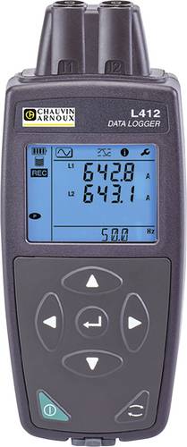 Chauvin Arnoux P01157181 L412 Strom-Datenlogger Messgröße Strom 10 bis 3000 A/AC