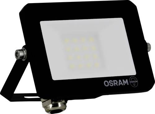 OSRAM HOMELIGHTING FLOODLIGHT LUX 10W 830 BLACK 4099854489365 LED-Flutlichtstrahler 10.00 W Leuchtf