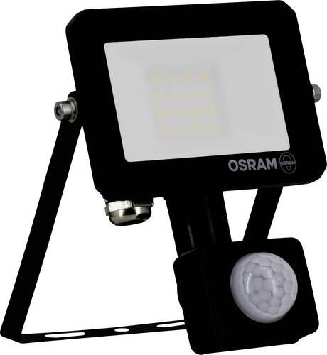 OSRAM HOMELIGHTING FLOODLIGHT LUX SENSOR 10W 840 BLACK 4099854489440 LED-Flutlichtstrahler 10.00 W