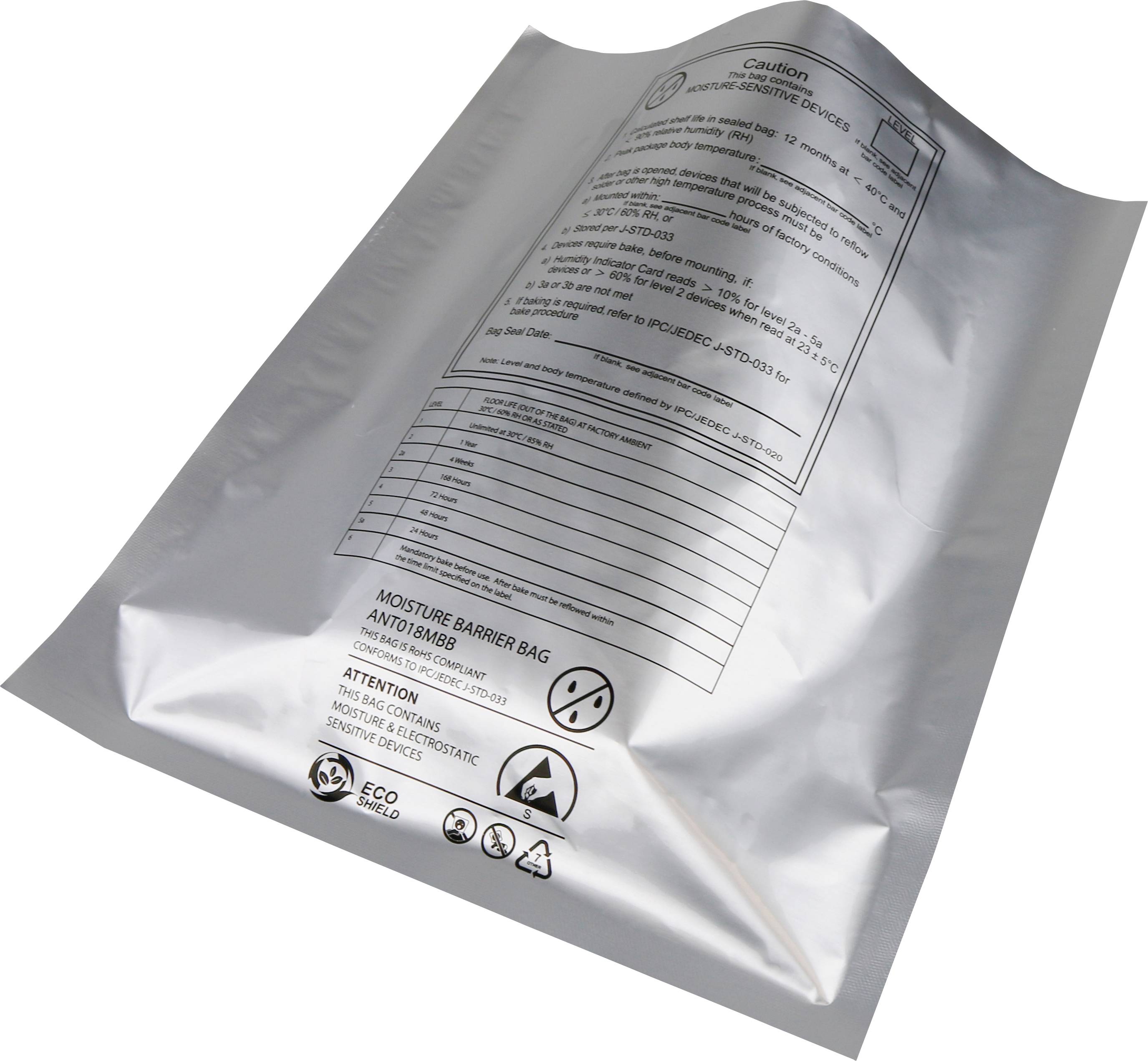 Antistat ESD-Beutel (L x B) 305mm x 251mm Bag 100St.
