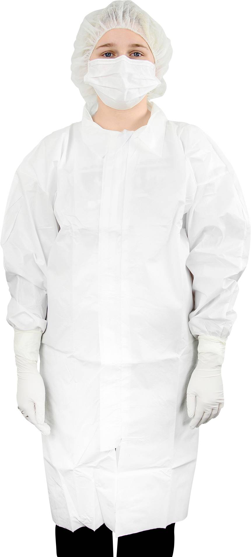 Antistat 600-5005E Antistatischer Einweg-Laborkittel Kleider-Größe: XXL Weiß