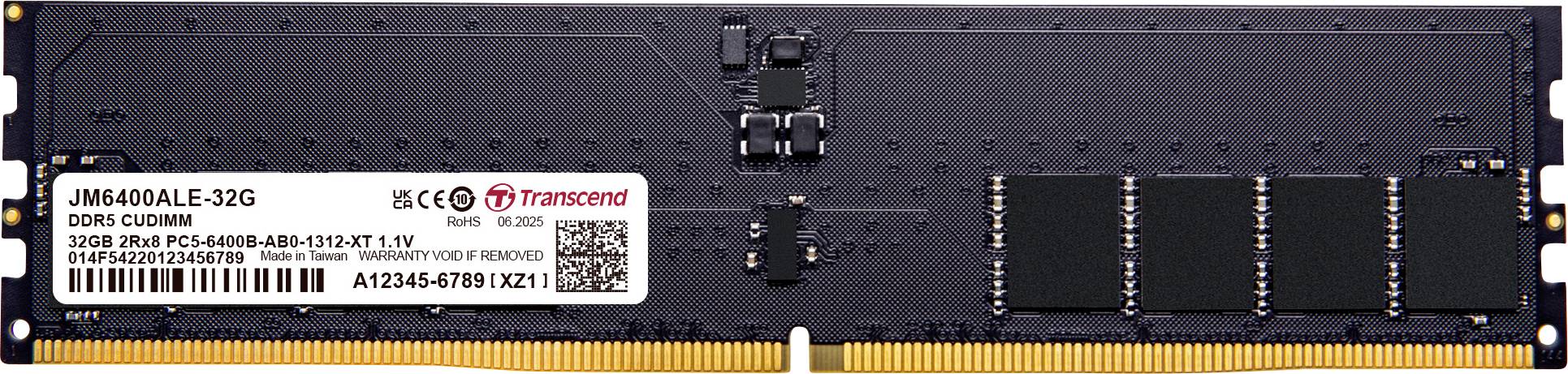 Transcend JetRAM - DDR5 - Modul - 32 GB - DIMM