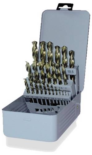 Alarm Werkzeuge 56031073 Spiralbohrer-Set 1 mm, 1.5 mm, 2 mm, 2.5 mm, 3 mm, 3.5 mm, 4 mm, 4.5 mm, 5