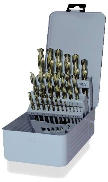 Alarm Werkzeuge 56031073 Spiralbohrer-Set 1 mm, 1.5 mm, 2 mm, 2.5 mm, 3 mm, 3.5 mm, 4 mm, 4.5 mm, 5 mm, 5.5 mm, 6 mm, 6.5 mm