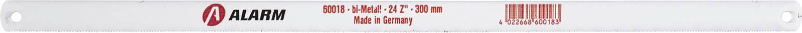 Alarm Werkzeuge HSS Bi-Metall-Sägeblatt, gewellt 24TPI L.310mm 56060018