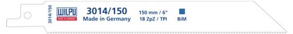 Alarm Werkzeuge 56060028 HSS Bimetall-Säbelsägeblatt, gewellt 18TPI L.201mm 1 St.