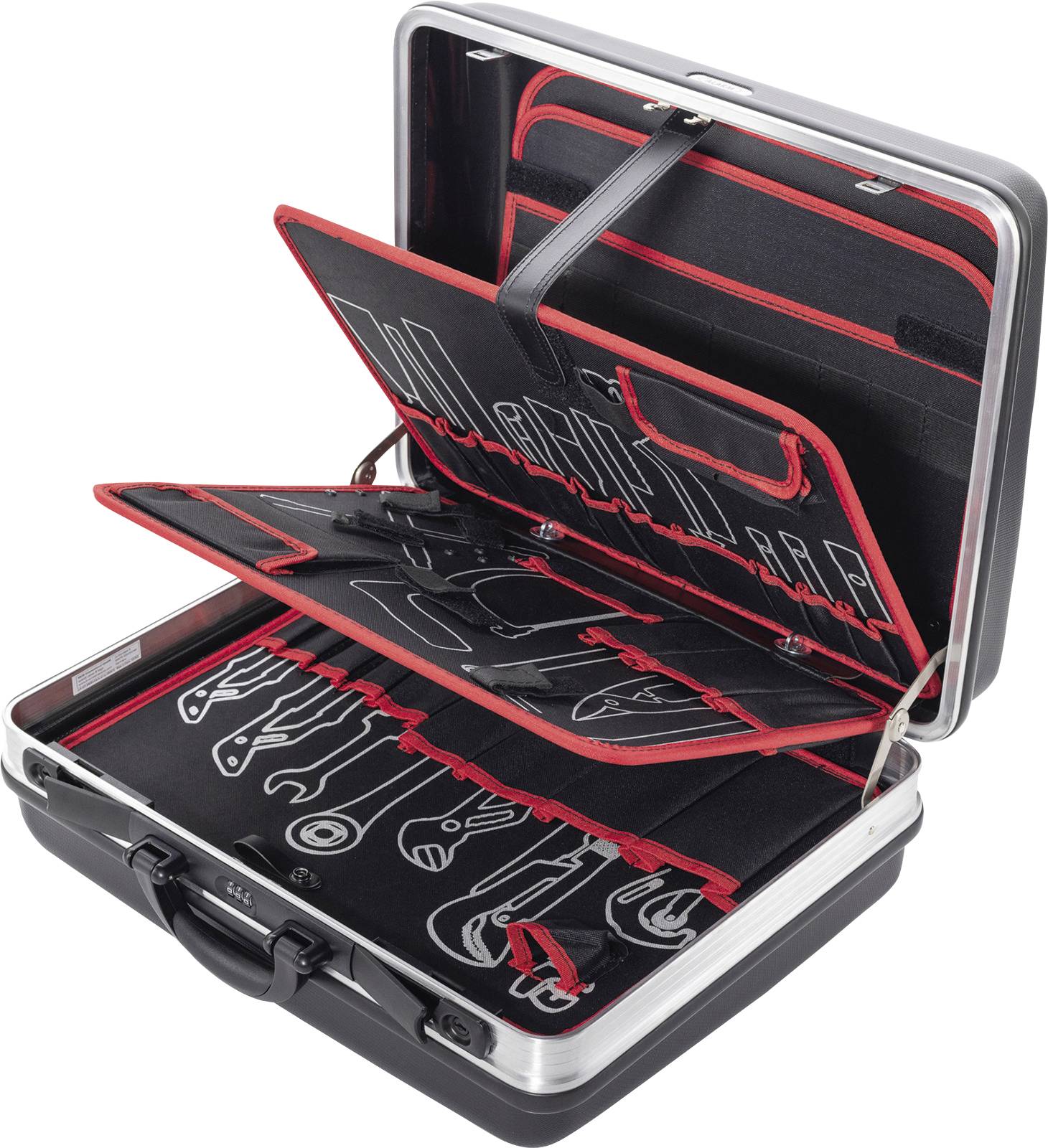 Alarm Werkzeuge H1K Sanitär 56070074 Werkzeugkoffer unbestückt (B x H) 450mm x 225mm