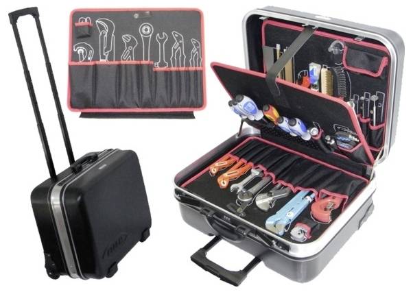 Alarm Werkzeuge HTK Sanitär 56070096 Trolley-Koffer unbestückt (L x B x H) 520 x 285 x 450mm