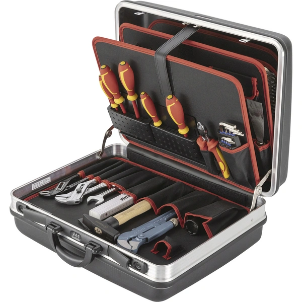 Alarm Werkzeuge 8-H2 56077005 Werkzeugkoffer bestückt (L x B x H) 505 x 435 x 215mm Alarm Werkzeuge 8-H2 56077005 Werkzeugkoffer bestückt (L x B x H) 505 x 435 x 215mm